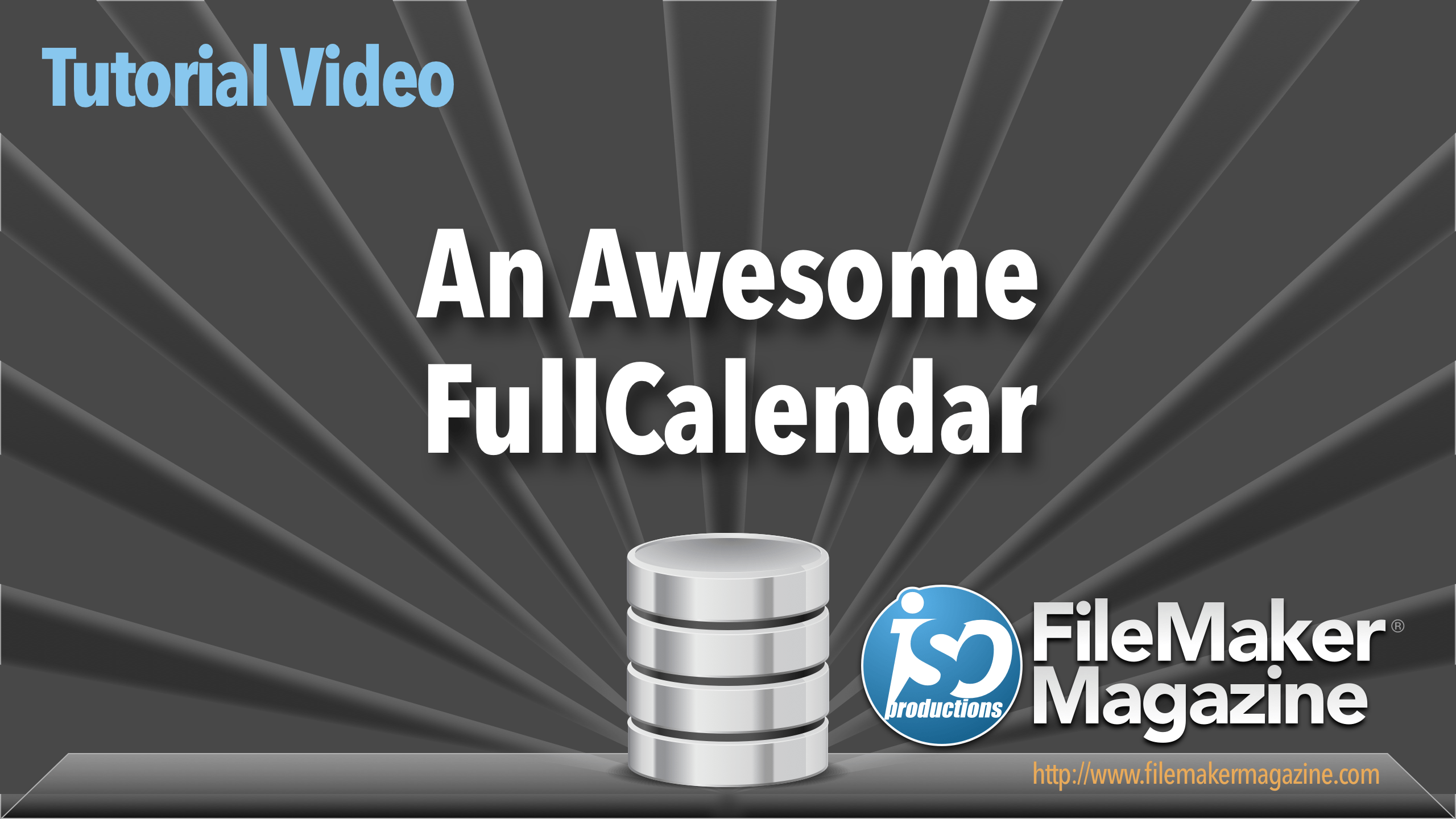An Awesome FullCalendar - ISO FileMaker Magazine